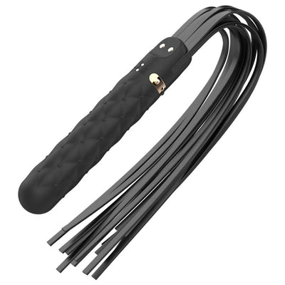 YoYoLemon Flogger Vibrator, Faux Leather Whip Vibe for Couples